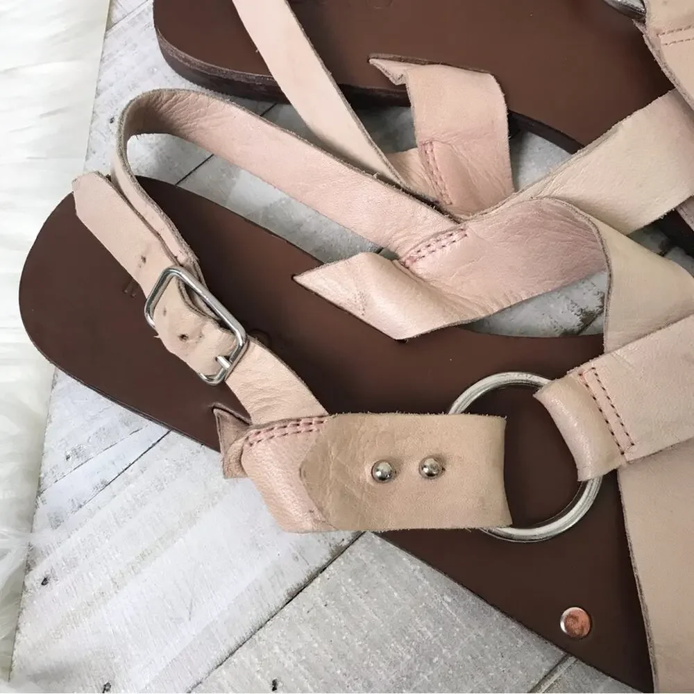 Inuovo Casual Criss Cross European Sandals Size 38